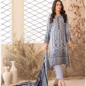 Jade Binsaeed Vol-14 series 1401 to 1406 Pure Heavy Lawn Printed Karachi salwar kameez in wholesale surat