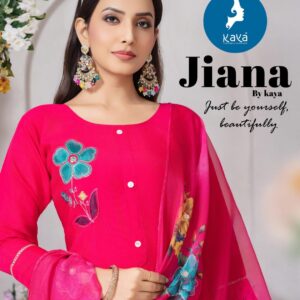 kaya jiana series 01 to 06 roman hit design fancy readymade salwar kameez in wholesale surat
