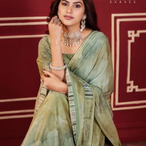 kiyra galaxy series 01 to 06 star georgette pretty look saree in wholesale surat