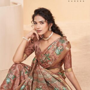 kiyra rahi vol 9 series 01 to 06 trendy tussar silk best saree in wholesale surat