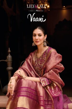 lily & lali vaani series 28501 to 28504 silk lining readymade exclusive kali work suit in wholesale surat