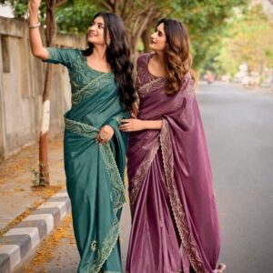 lt fashion primark vol 8 series 801 to 806 malai silk gorgeous look sarees in wholeslae surat