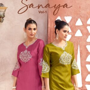 mayur creation sanaya vol 1 series 1001 to 1006 vetican silk classic readymade co-ord sets in wholesale surat