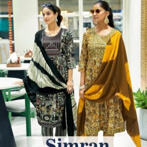 mystic9 simran vol 9 series 9001 to 9008 readymade nyra cut style salwar kameez in wholesale surat
