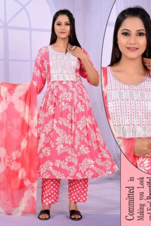 padmavati karishma rayon daily wear readymade suit in wholesale surat