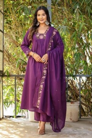 PR 9STAR FASHION MADHURIMA RAYON WITH EMBRODERY WORK FANCY DESIGNER SUITS IN WHOLESALE SURAT