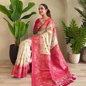 pr abhilasha unique paithani silk saree in wholesale surat