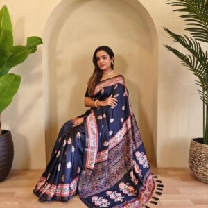 pr akshar hit design dola viscose stylish look saree wholesale surat
