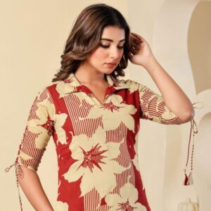 pr modern cotton readymade classic combo set co-ord set in wholesale surat