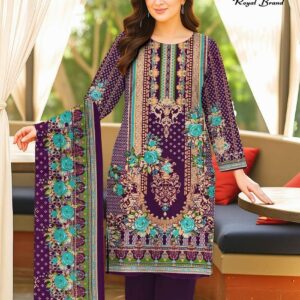 Royal Mehfooz Vol-4 series 4001 to 4008 Soft Cotton Printed salwar kameez in wholesale surat