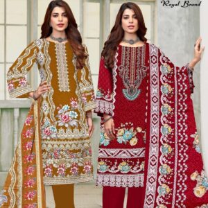 Royal Ruhi Vol-10 series 10001 to 10008 Soft Cotton Printed salwar kameez in wholesale surat