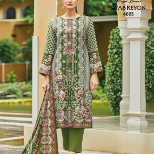 Royal Siyab Rayon Vol-2 series 2001 to 2006 Rayon Karachi Print With Swarovski Diamond salwar kameez in wholesale surat