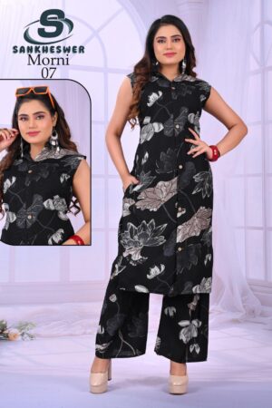 sankheswer morni vol 1 series 01 to 10 viscose barline print readymade stylish co-ord sets in wholesale surat