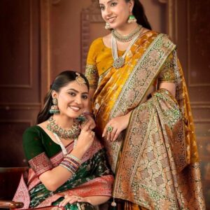 Saroj Omkar satin saroski vol.2 series 2001 to 2005 satin silk saree in wholesale surat