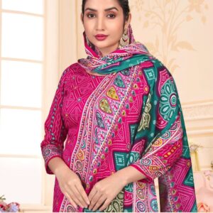 SAT Pashmina Shwal Suit Vol-18 series 1001 to 1008 Heavy Pashmina Printed salwar kameez in wholesale surat