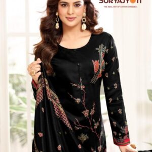 suryajyoti kaara advance vol 3 series 3001-3006 jam satin wholesale suit