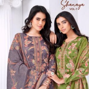 suryajyoti shanaya vol 1 series 1001 to 1006 jam satin casual suit in wholesale surat