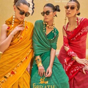 trirath allure series 10405 -10412 GEORGETTE Wholesale Saree in Surat