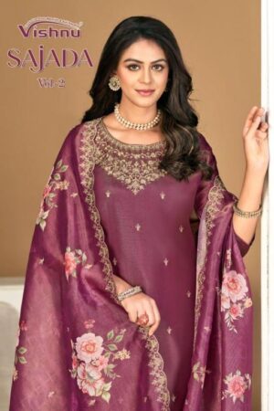 vishnu sajada vol 2 series 46001 to 46012 shimmer modern salwar kameez in wholesale surat