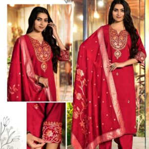 vitara fashion deeva series 1488A to 1488D vetican silk readymade combo salwar kameez in wholesale surat