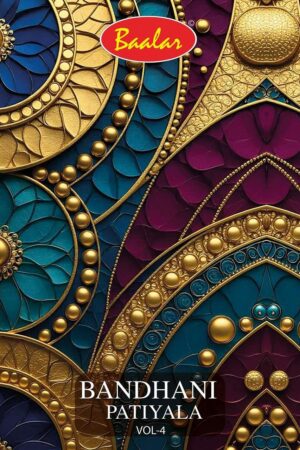 Baalar Bandhani Vol-4 series 4005 to 4016 Heavy Cotton Printed salwar kameez in wholesale surat