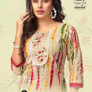 deeptex print queen india vol 9 series 9001-9010 Cotton Wholesale kurti in Surat