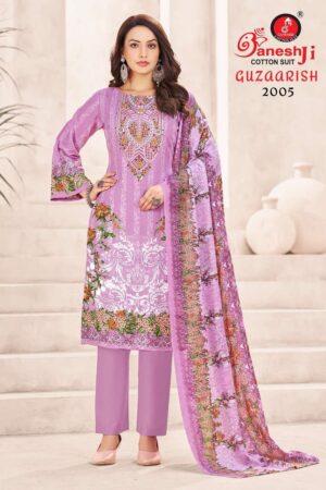 Ganeshji Guzaarish Vol-2 series 2001 to 2008 Cotton Printed karachi style salwar kameez in wholesale surat