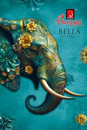 Ganpati Bella Pant Vol-9 series 901 to 915 Heavy Cotton Printed salwar kameez in wholesale surat