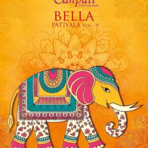 Ganpati Bella patiyala Vol-9 series 901 to 915 Heavy Cotton Printed salwar kameez in wholesale surat