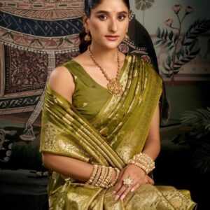 gobuni sanskruti series 2001 To 2004 traditional soft silk with zhallar sarees in wholesale surat
