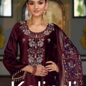 ibiza kalindi series 18791 to 18794 pretty look viscose velvet winter salwar kameez in wholesale surat