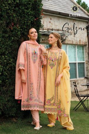 kailee fashion gulzar series 44701-44704 PURE COTTON wholesale suit
