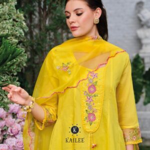 kailee fashion satrangi series 45801 to 45804 readymade fashionable mul chanderi suit in wholesale surat