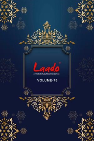 Laado Vol-76 series 7601 to 7610 Heavy Cotton Printed salwar kameez in wholesale surat