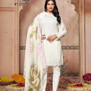 laxuria 1370 Faux Georgette  Embroidery Tunic With Hand Work