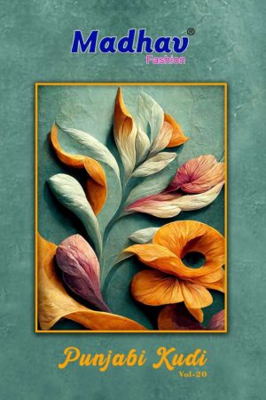 Madhav Punjabi Kudi Vol-20 series 20001 to 20010 Pure Cotton Printed salwar kameez in wholesale surat