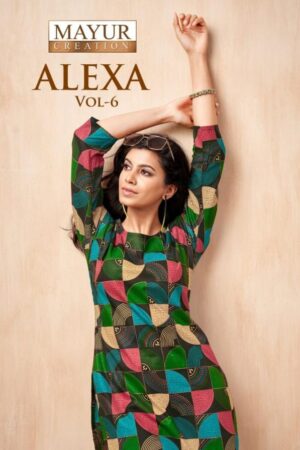 mayur alexa vol 6 series 6001-6010 COTTON wholesale co-ord sets