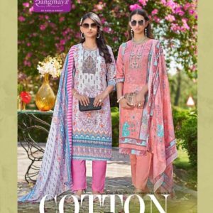 rangmaya fashion cotton bloom series 101-108 Cotton wholesale suit