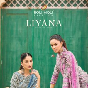 roli moli creation liyana series 1001-1008 PASHMINA Wholesale Salwar Kameez in Surat