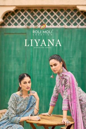 roli moli creation liyana series 1001-1008 PASHMINA Wholesale Salwar Kameez in Surat