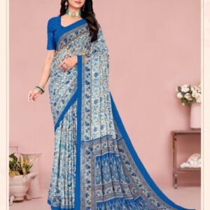 ruchi star chiffon vol 211 series 50401A to 50403C chiffon hit design sarees in wholesale surat