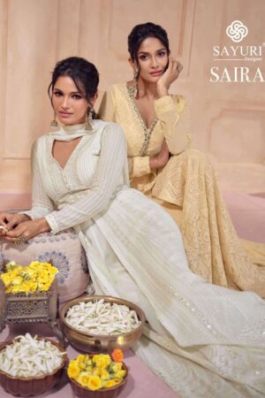 sayuri saira series 5437-5438 real georgette salwar kameez