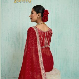 suma adra series 11001-11006 chiffon hit design sarees in wholesale surat