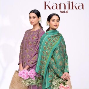 suryajyoti kanika vol 6 series 6001 to 6006 modal discharge print salwar kameez in wholesale surat