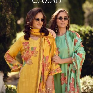 the hermitage gazab series 01 to 04 viscose cotton silk hit design pakistani salwar suits in wholesale surat