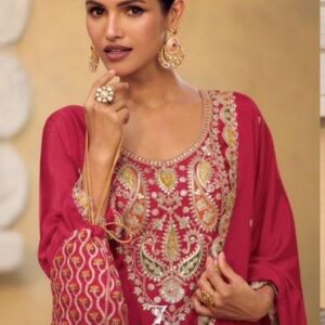 ziana 15091 A to D chinon silk readymade exclusive combo plazzo kurti with dupatta in wholesale surat