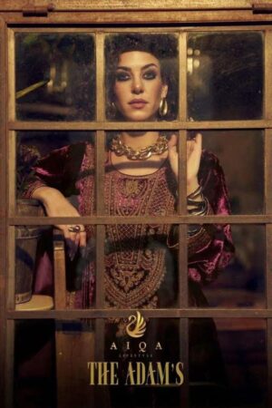 aiqa the adams series 2101 to 2106 viscose velvet advanced winter salwar kameez in wholesale surat