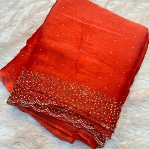 Arpita Viscose Georgette Additional Work sirokshi Saree in wholesale surat