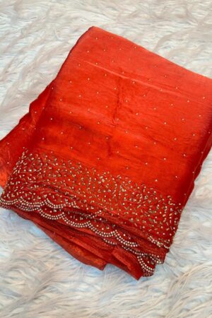 Arpita Viscose Georgette Additional Work sirokshi Saree in wholesale surat