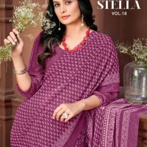 Bela stella vol 18 series 26865-26882 georgette wholesale saree